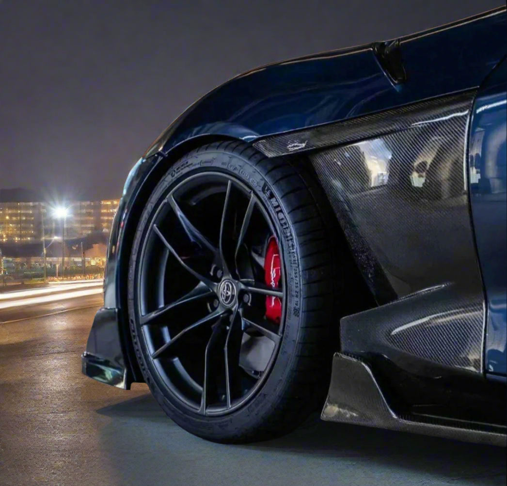 EV-S Style Carbon Fiber Side Fenders for Toyota A90 Supra MK5 Coupe