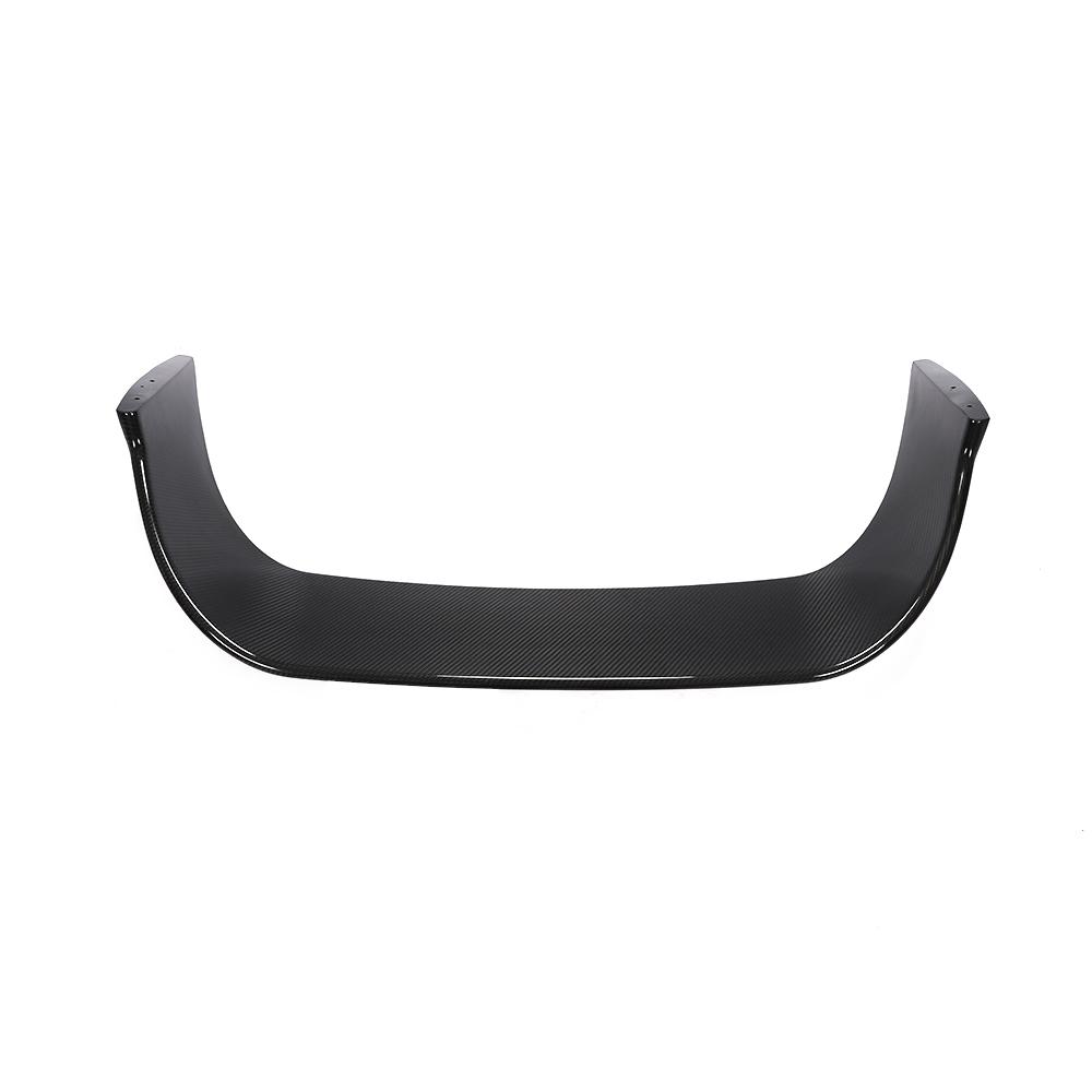 Front view of Toyota Supra MK5 rear spoiler MB Style carbon fiber