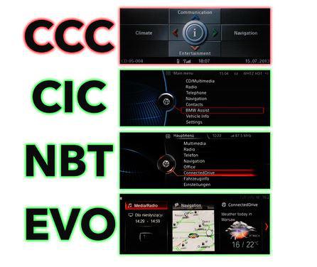High-Resolution BMW iDrive 8 Apple CarPlay Android Auto Display Retrofit