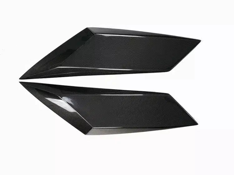 Lamborghini Aventador side vent scoop installed on car side profile