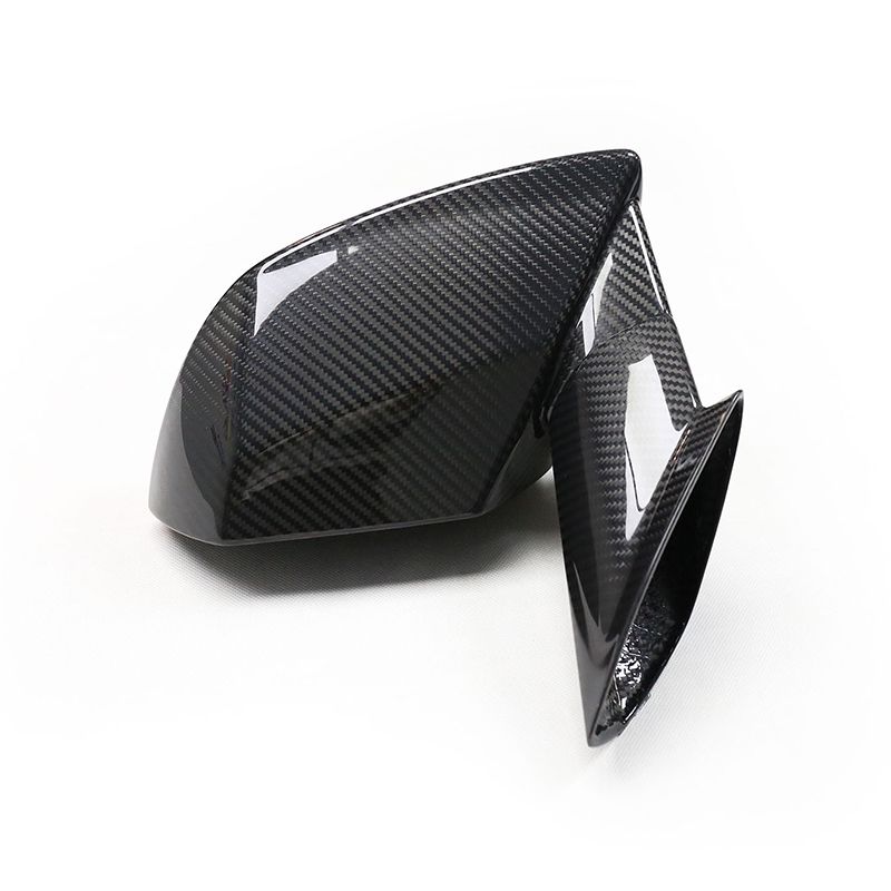 High-Gloss Carbon Fiber Mirror Caps for Lamborghini Aventador LP700