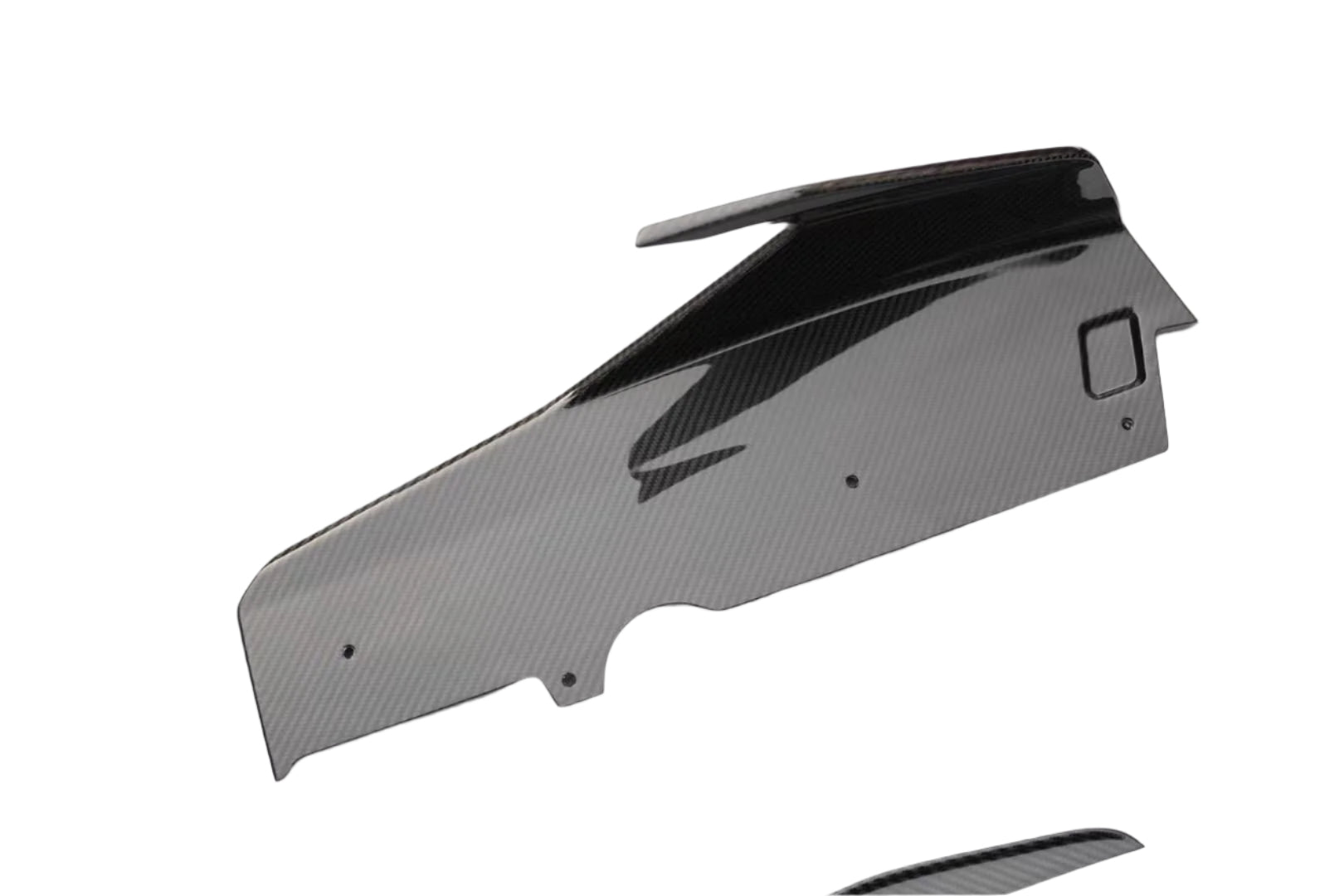 Complete Artisan carbon fiber aero kit installed on Huracan STO