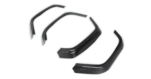 BRB G900 Carbon Fiber Rear Fender Trim Set for 2022-2024 G-Wagon W464 G350 G500 G63