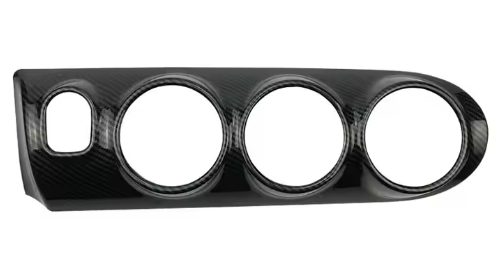 Mercedes Benz W177 A-Class Carbon Fiber Dashboard Air Vent Trim Installation