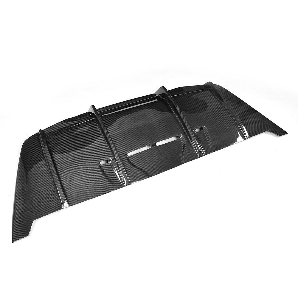 Mercedes-Benz W205 C63 AMG Coupe with PSM Style Carbon Fiber Rear Diffuser installed