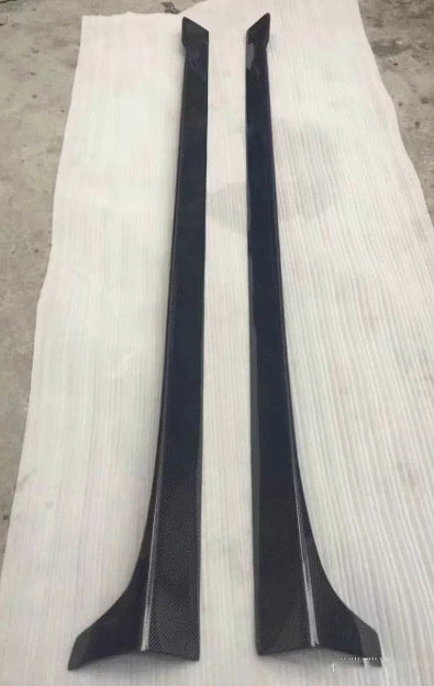 Carbon Fiber Side Skirts for Mercedes CLS 550 - Aerodynamic Car Styling