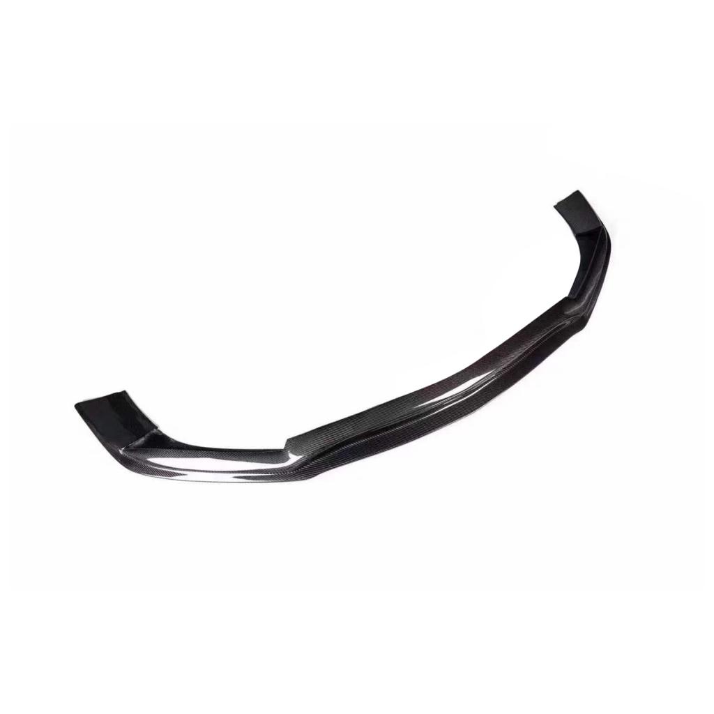 FD Style Carbon Fiber Front Lip on Mercedes Benz W212 E-Class front view