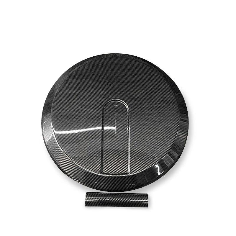 Mercedes G-Class spare wheel cover carbon fiber exterior view