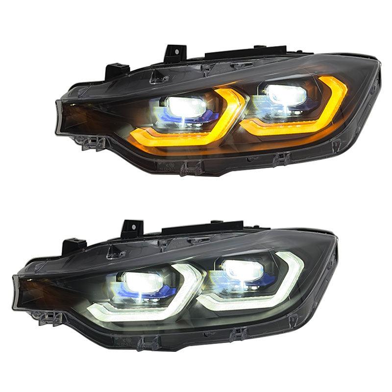 Plug-and-Play Laser Style LED Headlights for BMW F30 3 Series