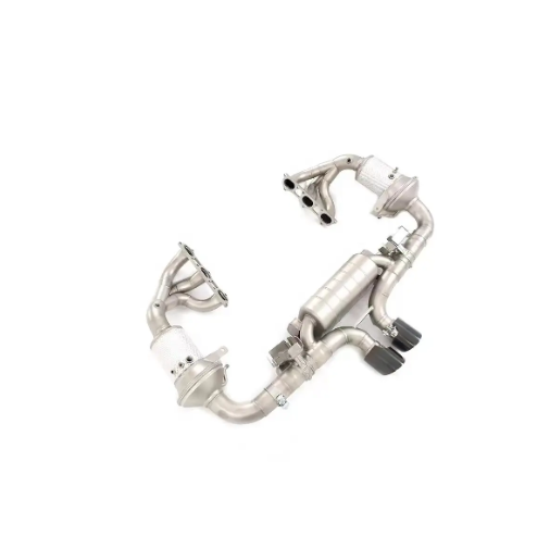 Performance Catless Headers for Porsche 992 GT3 with Valved Muffler