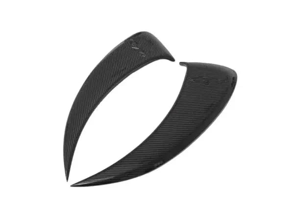 GT4-style carbon fiber side air vents for Porsche 981 Cayman and Boxster (2012-2016)