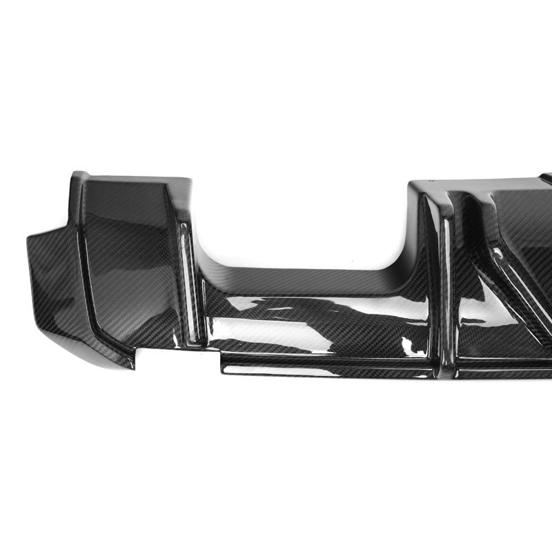 Premium carbon fiber rear diffuser for BMW G80 M3 and M4