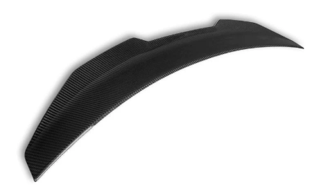 “Premium dry carbon fiber spoiler on Audi B8.5 A4 sedan”
