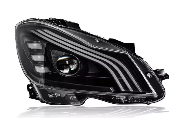 LCI Style LED Headlights - Mercedes Benz W204 C Class LCI