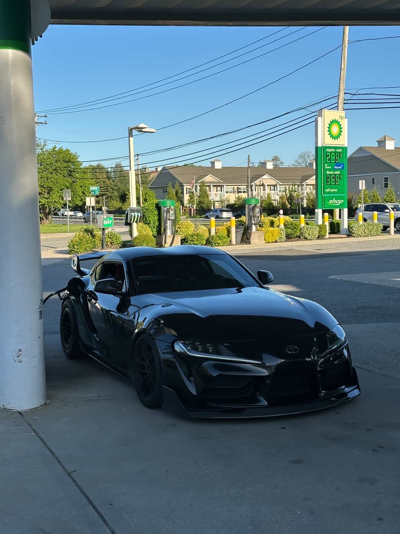 AG Style Carbon Fiber Front Lip for Toyota A90 GR Supra