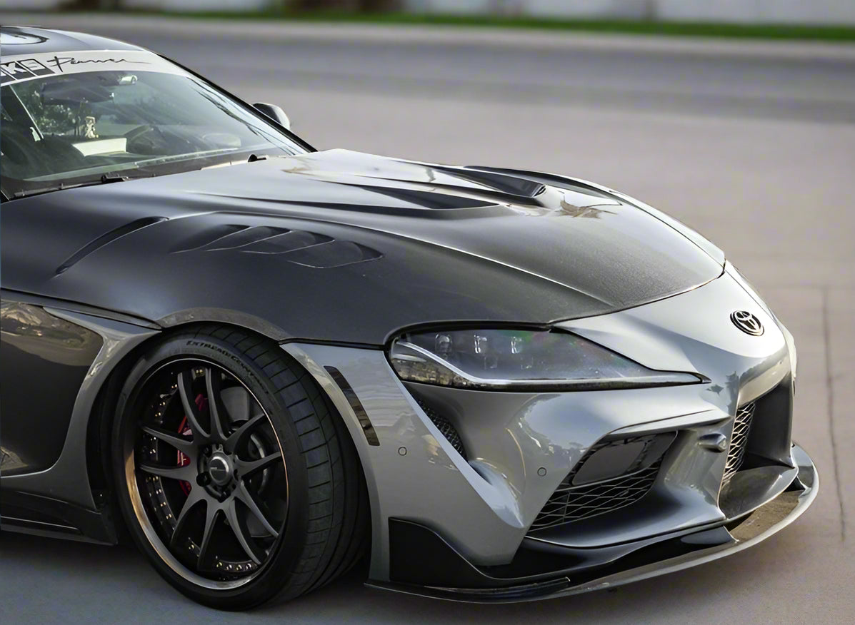 Toyota A90 GR Supra MK5 Carbon Fiber Hood – Lightweight Performance Upgrade