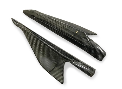 Audi R8 V10 Type 4S Carbon Fiber Side Skirt Winglets - C Style ...