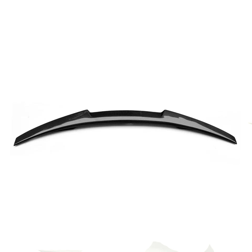 M4 style carbon fiber trunk spoiler for Audi RS4 S4 A4 B8/B8.5