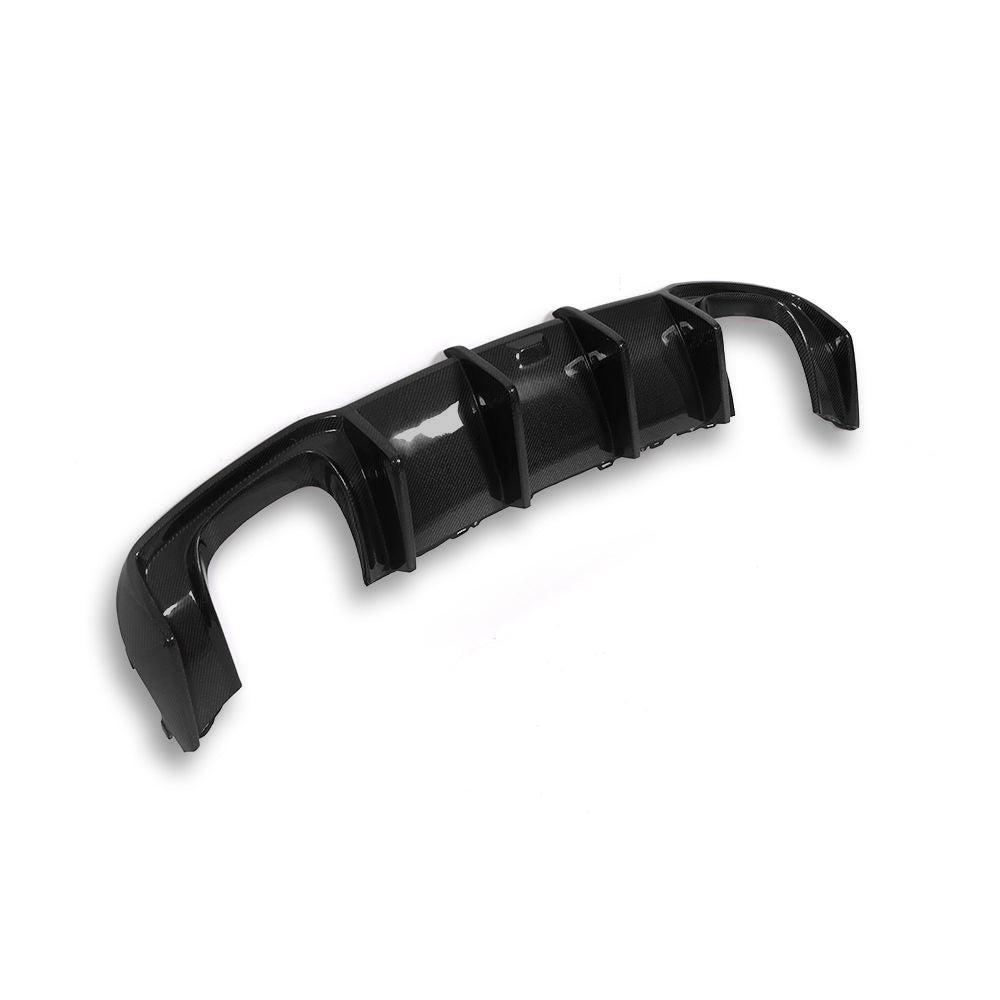 Audi A3 S Line carbon fiber rear diffuser styling upgrade