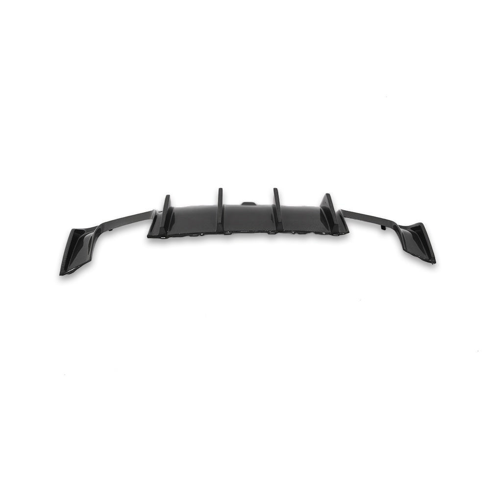 Carbon fiber diffuser for Audi A3 S Line sedan