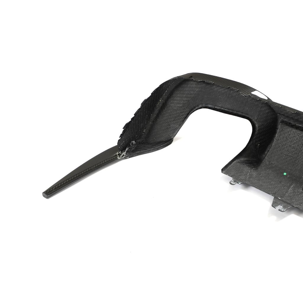 Audi rear diffuser upgrade in carbon fiber by Ausen Performance