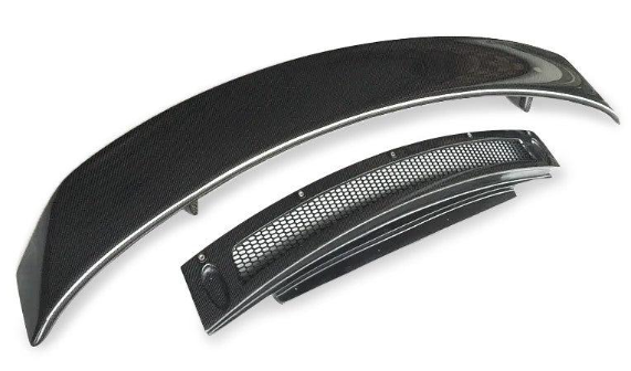 Audi R8 V10 Gen 1 carbon fiber rear wing