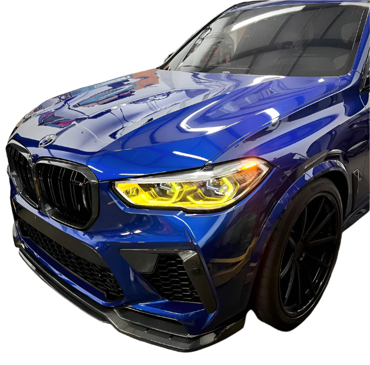 CSL Yellow DRL Module for BMW F95 X5M F96 X6M G05 X5 G06 X6 - Dynamic Daytime Running Lights