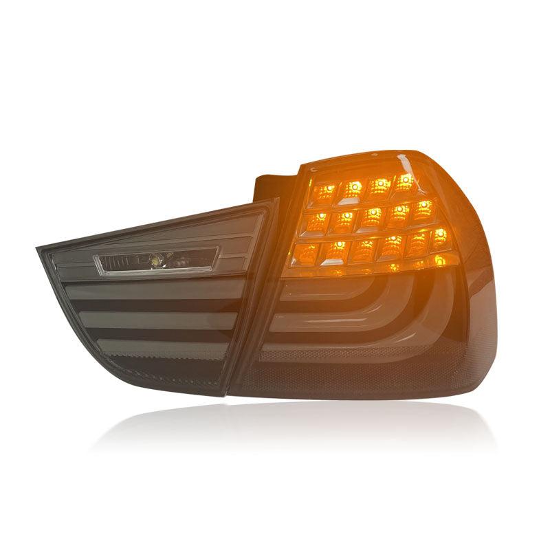 BMW E90 LCI LED taillight set with sleek rear lighting design