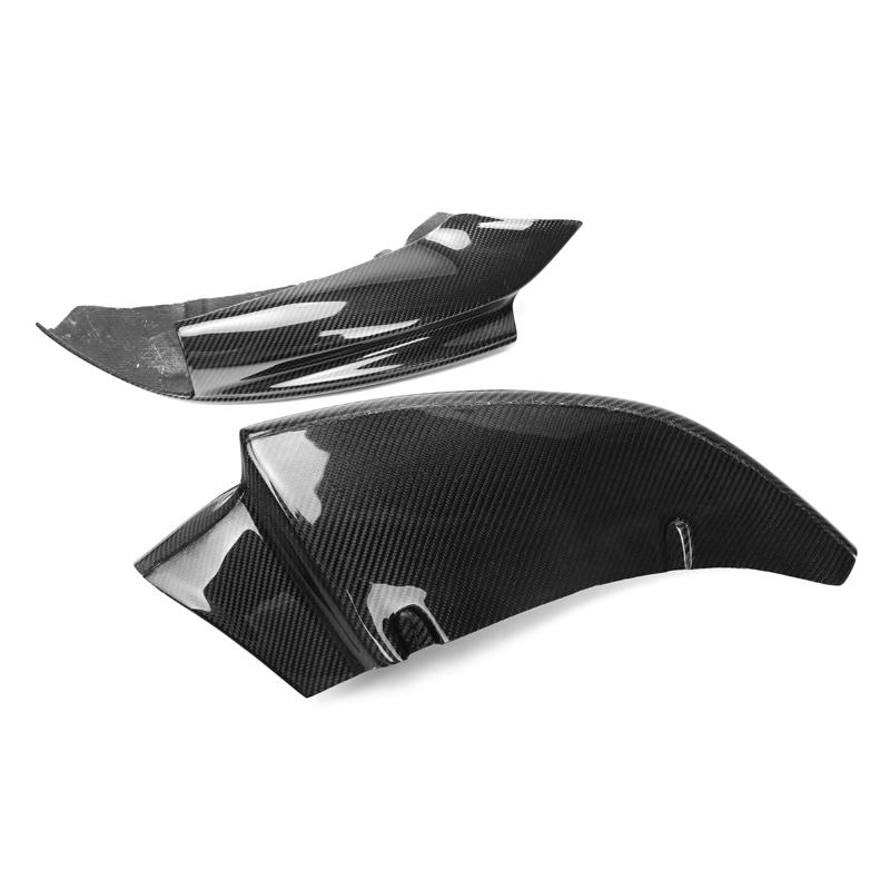 BMW F10 5 Series Carbon Fiber Front Lower Splitter with UV Protection and Glossy Coat