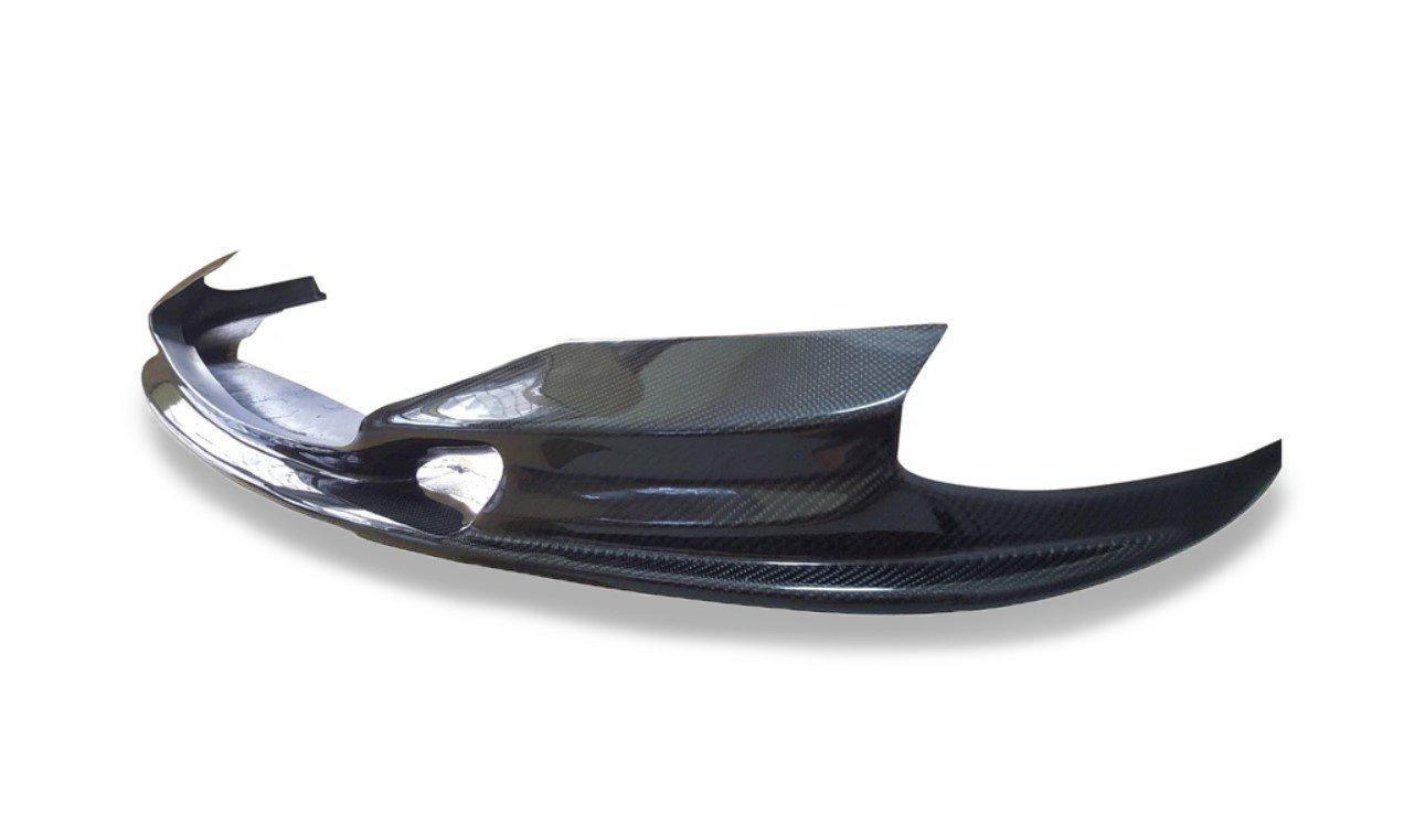BMW F10 M5 3D Carbon Fiber Front Lip with UV Protectant Clear Coa