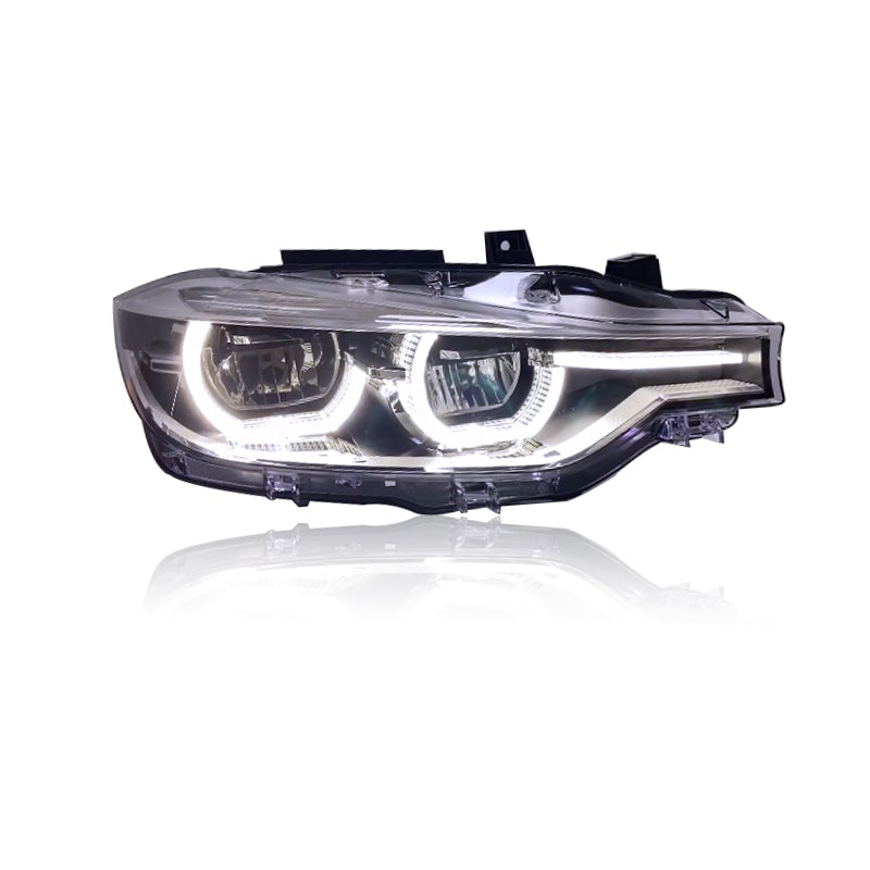 BMW F30 3 Series LCI Style LED Headlights with Enhanced Illumination