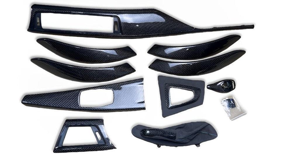 BMW F30 Carbon Fiber Dashboard Trim Set - Premium Interior Upgrade