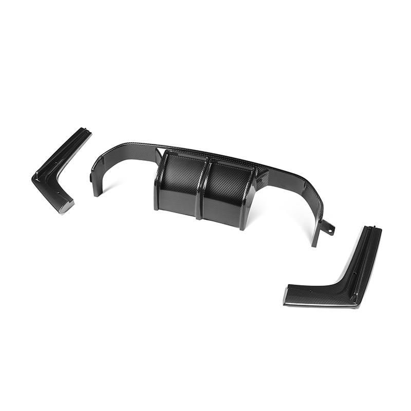 V Style Carbon Fiber Rear Diffuser for BMW F80 M3 - Premium Aerodynamic Upgrade