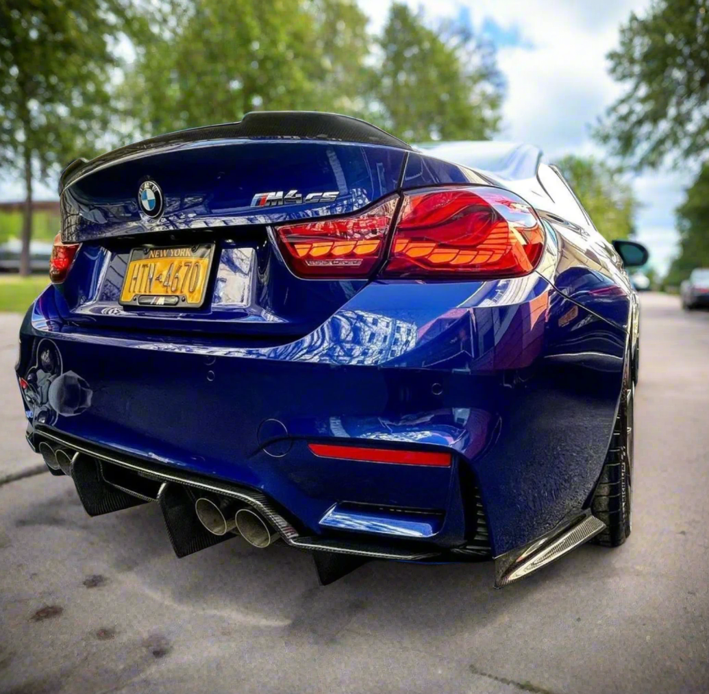 PSM Carbon Fiber Rear Diffuser for BMW F8X M3 & M4 – F80 F82 F83