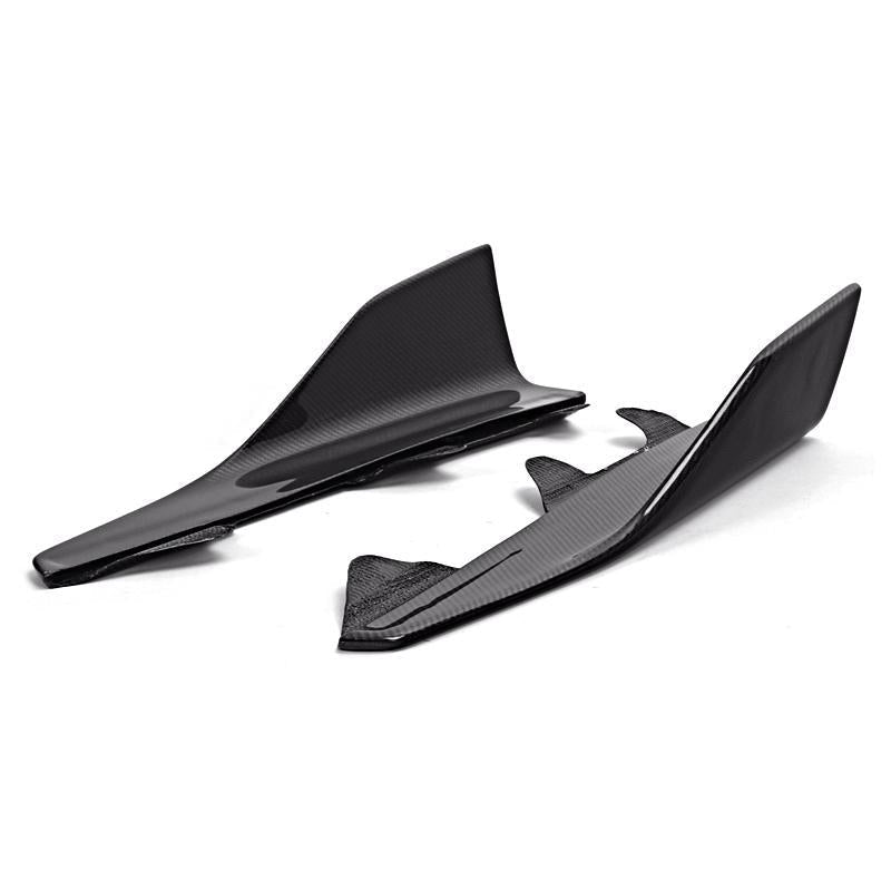 BMW F87 M2 Carbon Fiber Rear Winglets Gloss Finish