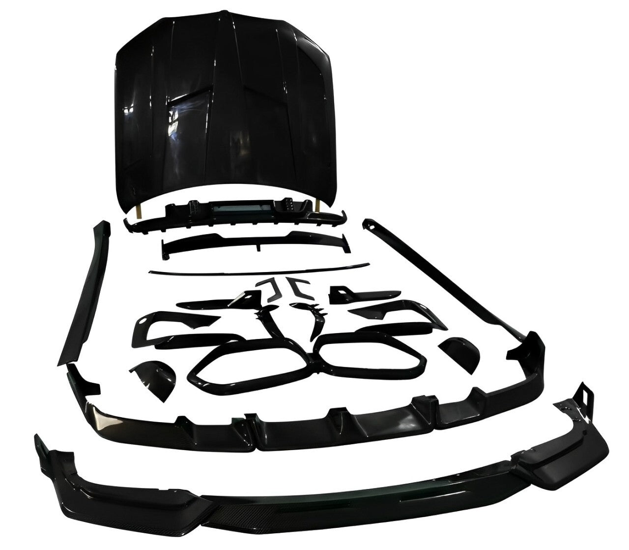BMW F96 X6M Carbon Fiber Body Kit - Premium FD Style Aerodynamic Design