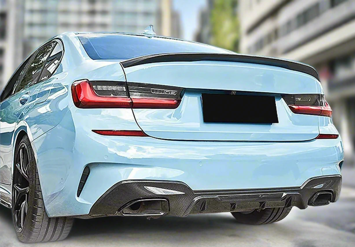 BMW G20 Carbon Fiber Rear Diffuser for 3 Series Sedan