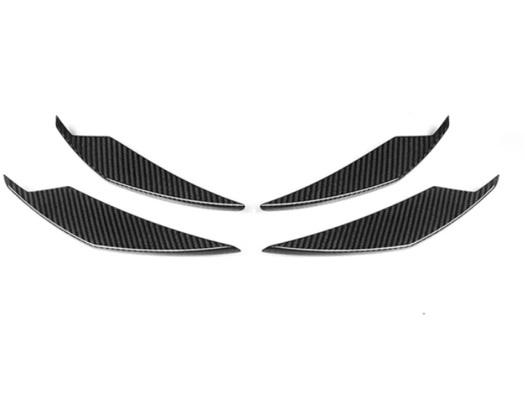 BMW G80 M3 front canard carbon fiber - AC style aerodynamic upgrade