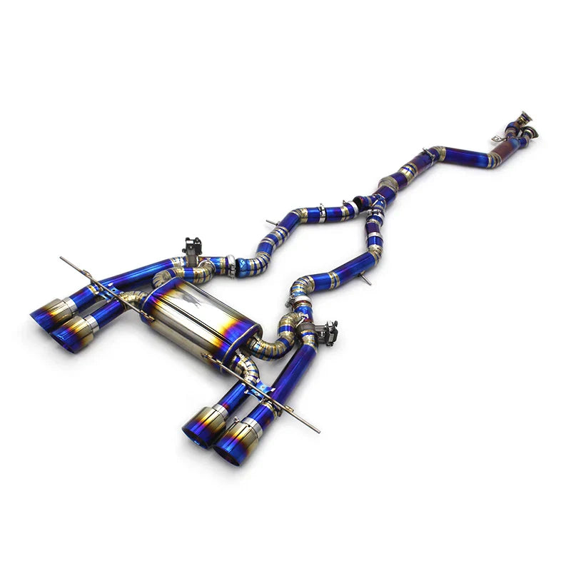 BMW G87 M2 Valved Exhaust System - High-Performance Stainless Steel and Titanium