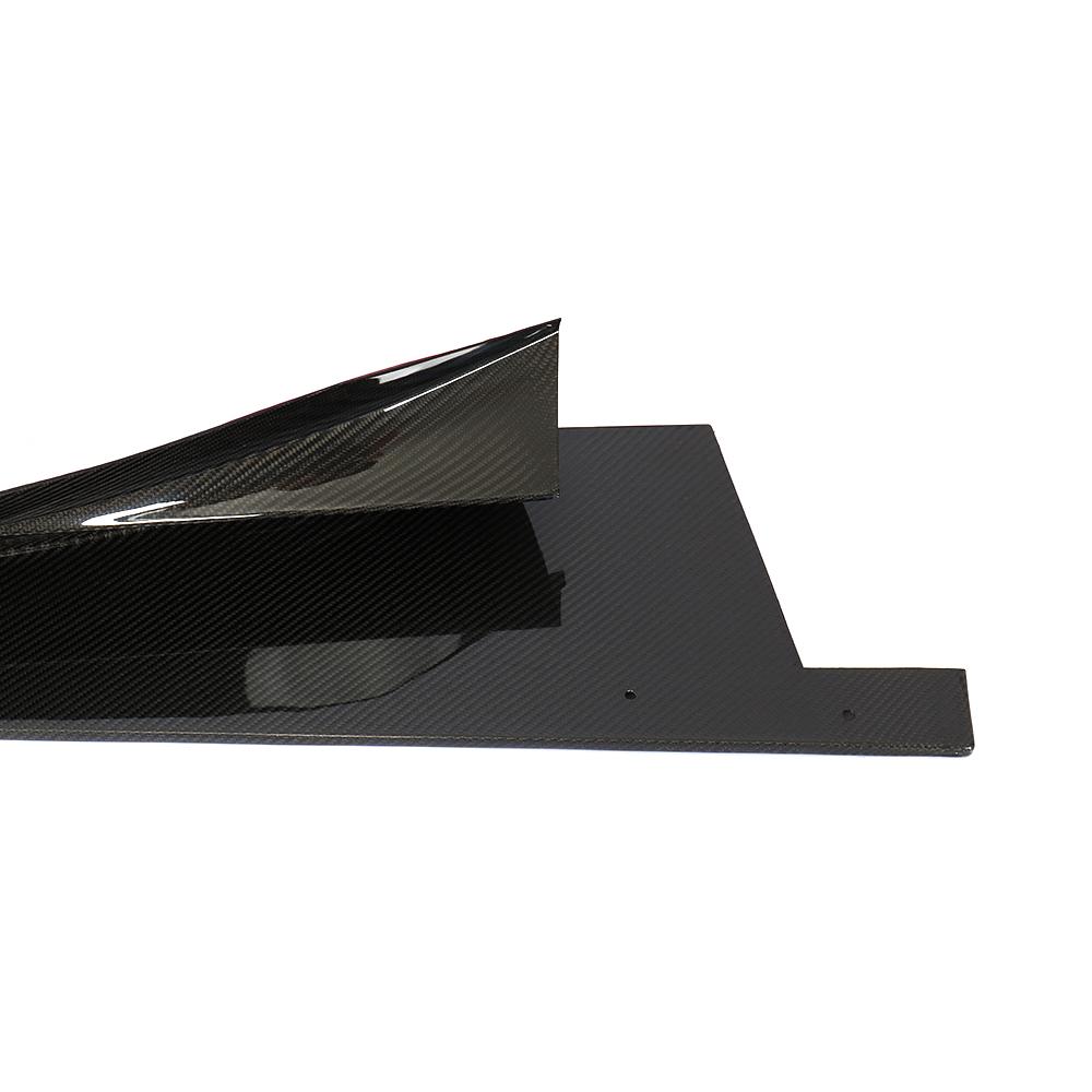 BMW I12 i8 Carbon Fiber Side Skirts – Aerodynamic upgrade designed for 2014–2020 BMW i8 Coupe and Roadster.