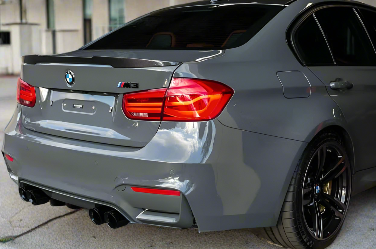 M4 Style Carbon Fiber Trunk Spoiler for BMW F80 M3 – Aerodynamic Upgrade