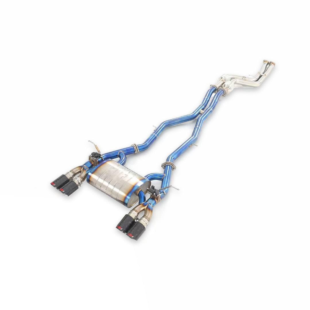 BMW M4 F82 F83 Titanium Valved Catback Exhaust with Valved Design