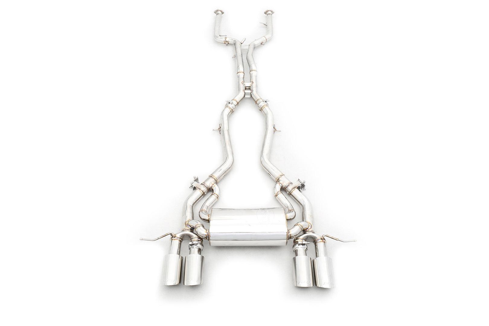 S58 Valved Catback Exhaust System for BMW G80 M3 and G82/G83 M4 – High-performance stainless steel exhaust