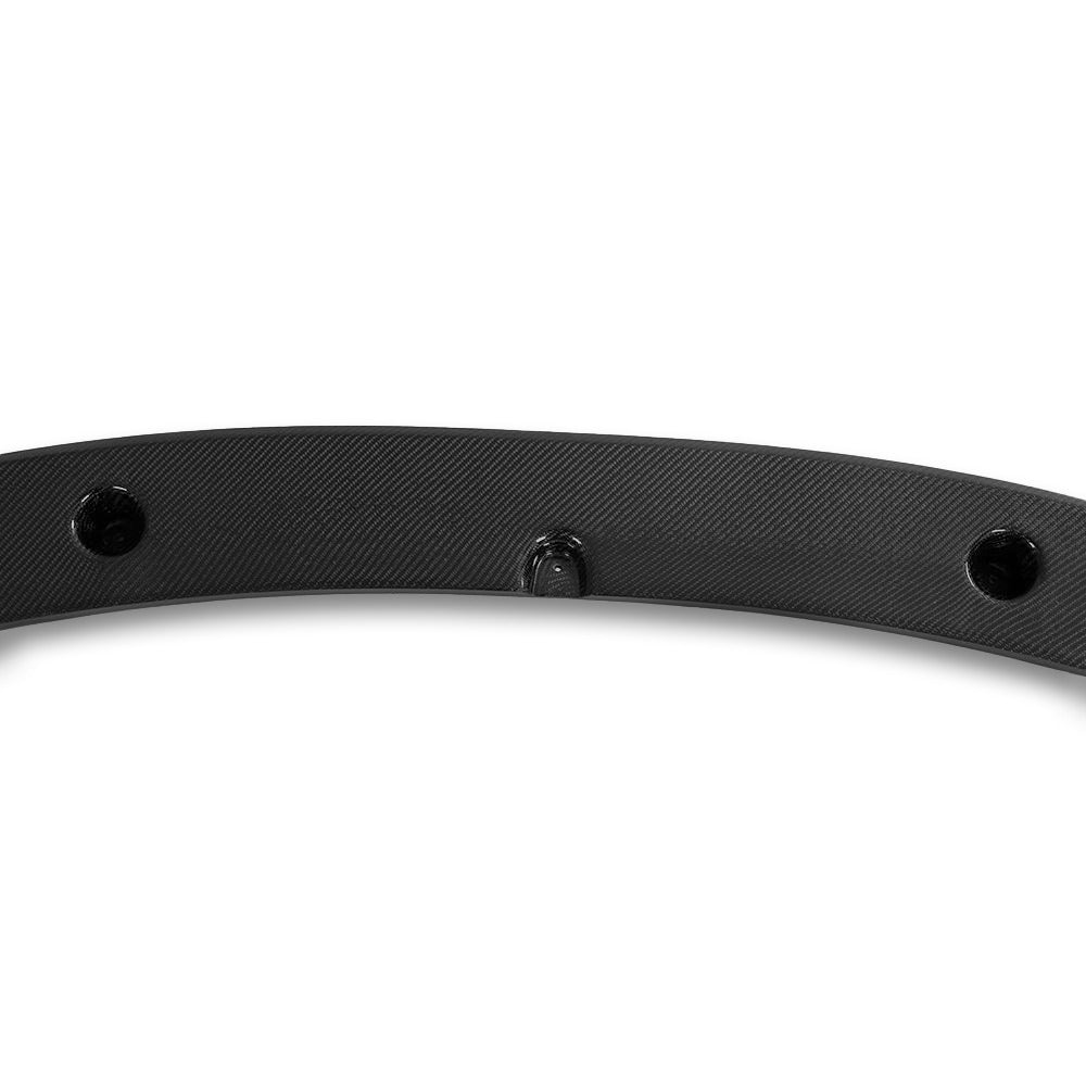 Side profile BMW G26 4 Series with carbon fiber front lip