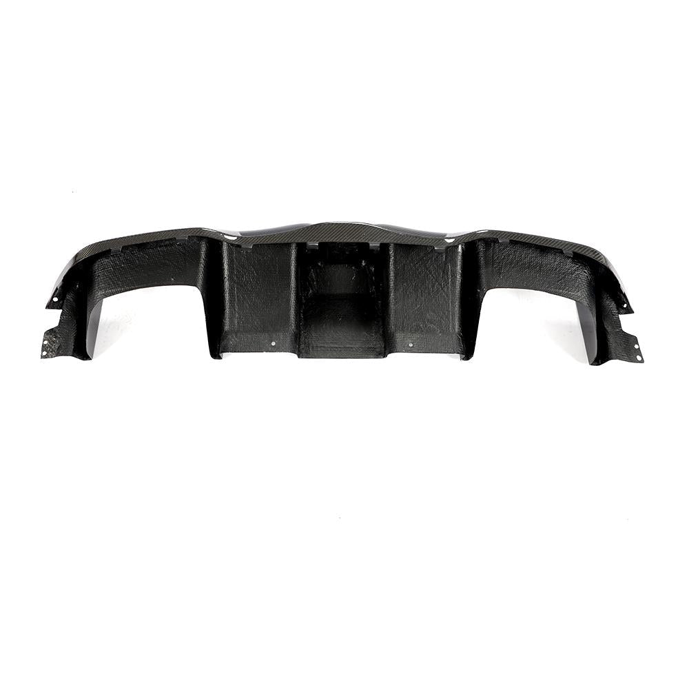 Glossy UV coated carbon fiber diffuser for BMW F87 M2