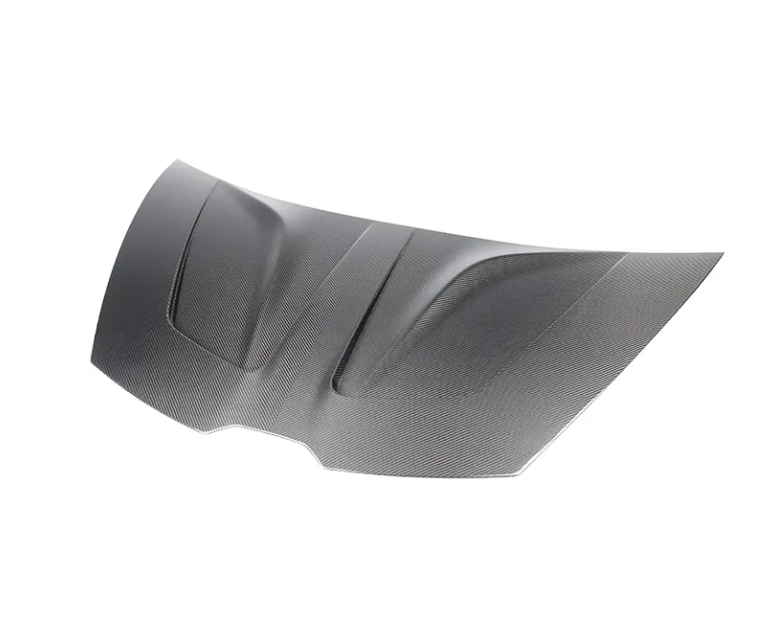 Lamborghini Huracan GT hood with functional heat extractors detail