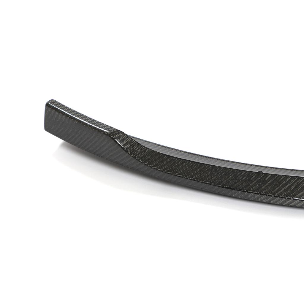 Mercedes A250 W177 carbon fiber BRS style front lip close-up
