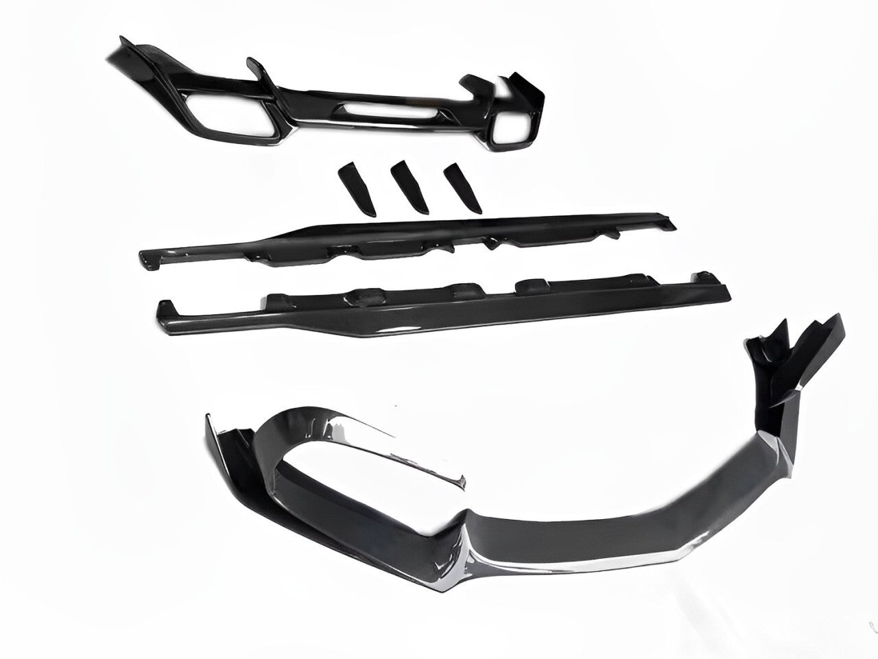 R Style Carbon Fiber Body Kit for Mercedes AMG GT 2016-2018 – Premium ...
