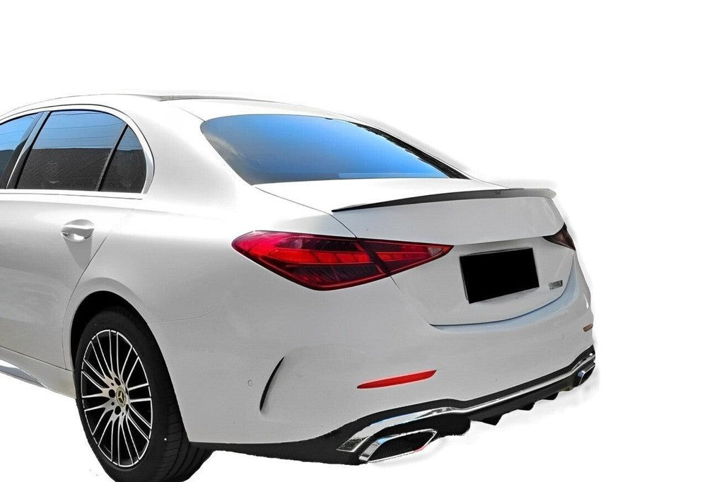 High-quality AMG style trunk lip spoiler for Mercedes-Benz C-Class