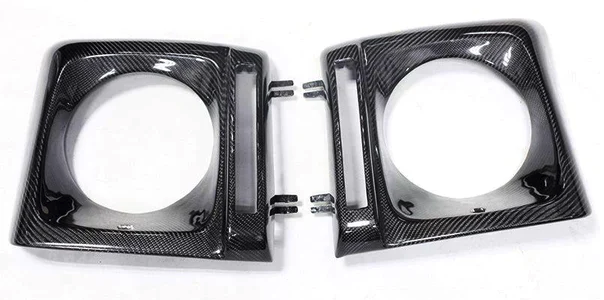 Mercedes Benz W463 Carbon Fiber Headlamp Frame